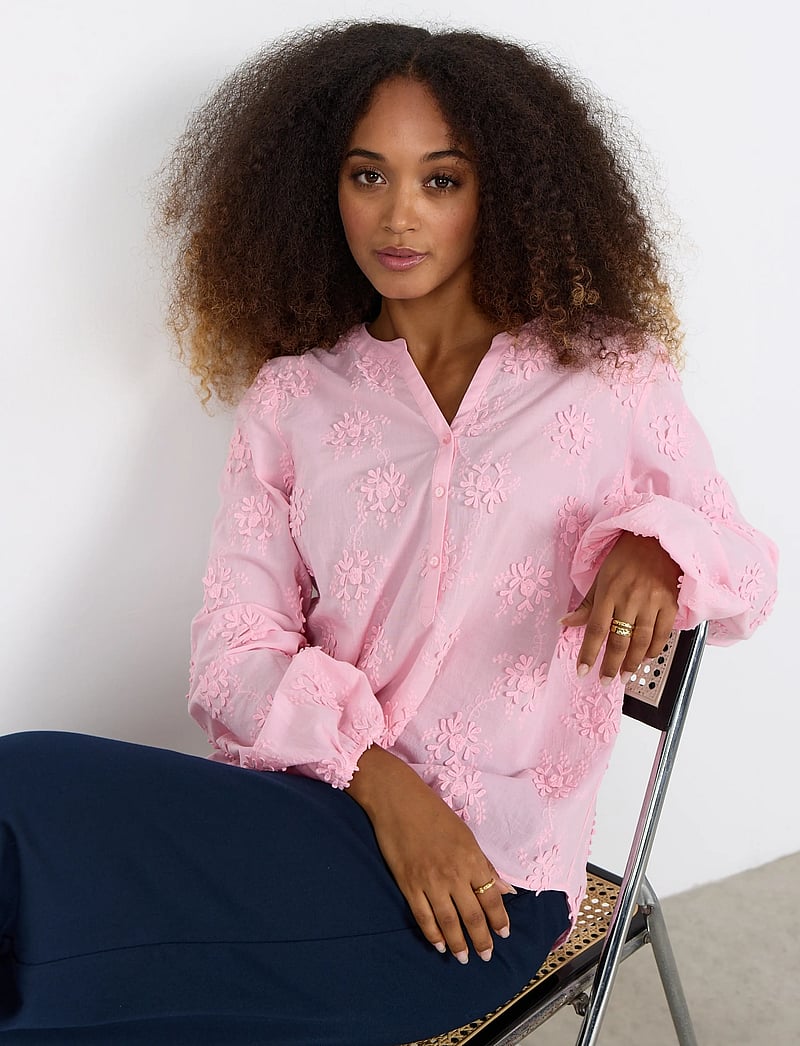 Soyaconcept - SC-BARBRA - langärmlige blusen - 4120 rose - 0