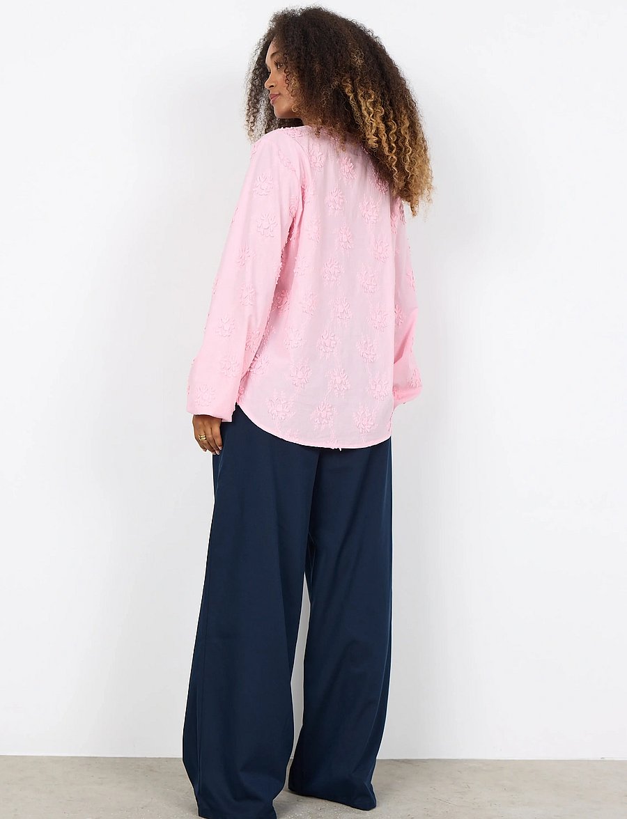 Soyaconcept - SC-BARBRA - pikkade varrukatega pluusid - 4120 rose - 5