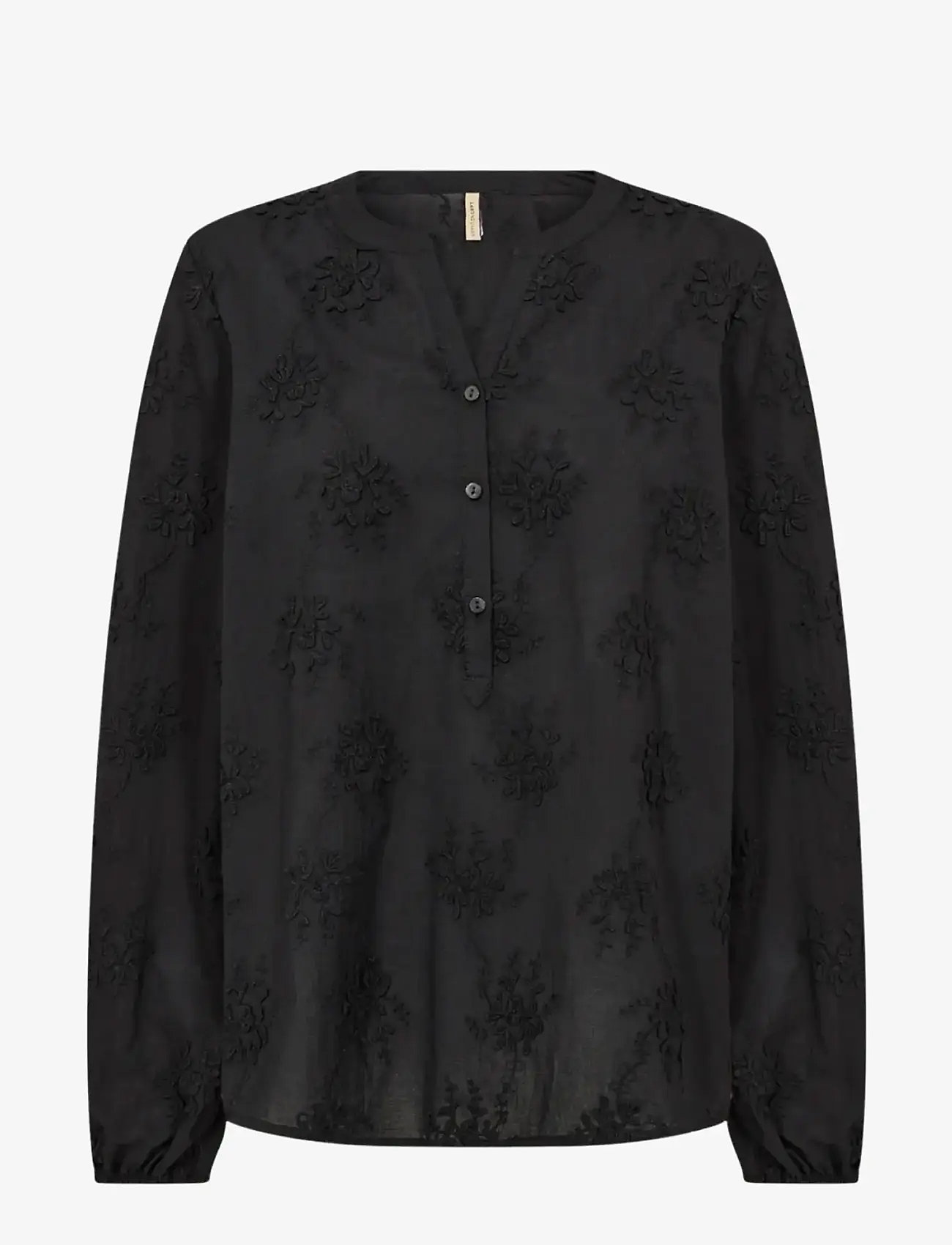 Soyaconcept - SC-BARBRA - langärmlige blusen - 9999 black - 1