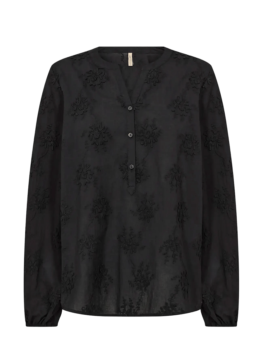 Soyaconcept - SC-BARBRA - pitkähihaiset puserot - 9999 black - 1