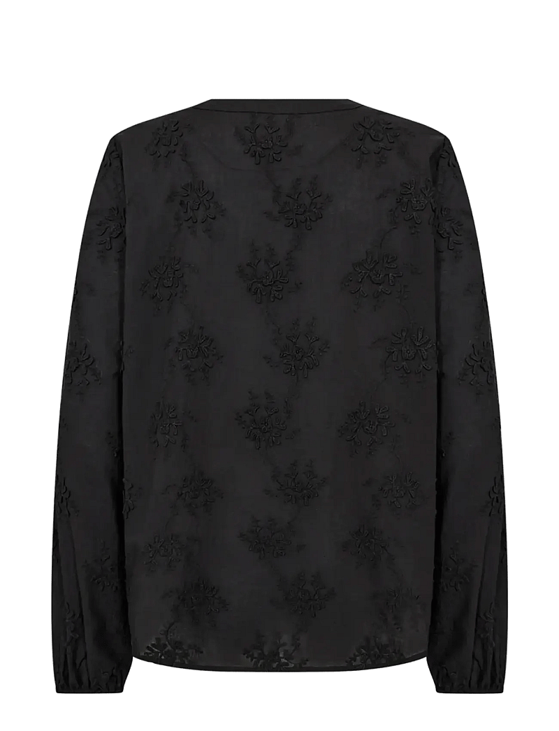 Soyaconcept - SC-BARBRA - langärmlige blusen - 9999 black - 2