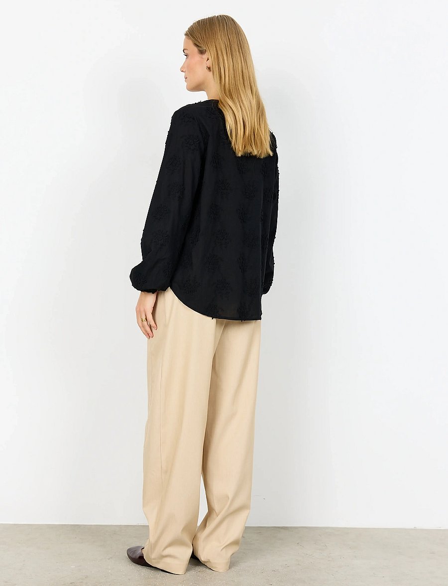 Soyaconcept - SC-BARBRA - pitkähihaiset puserot - 9999 black - 4