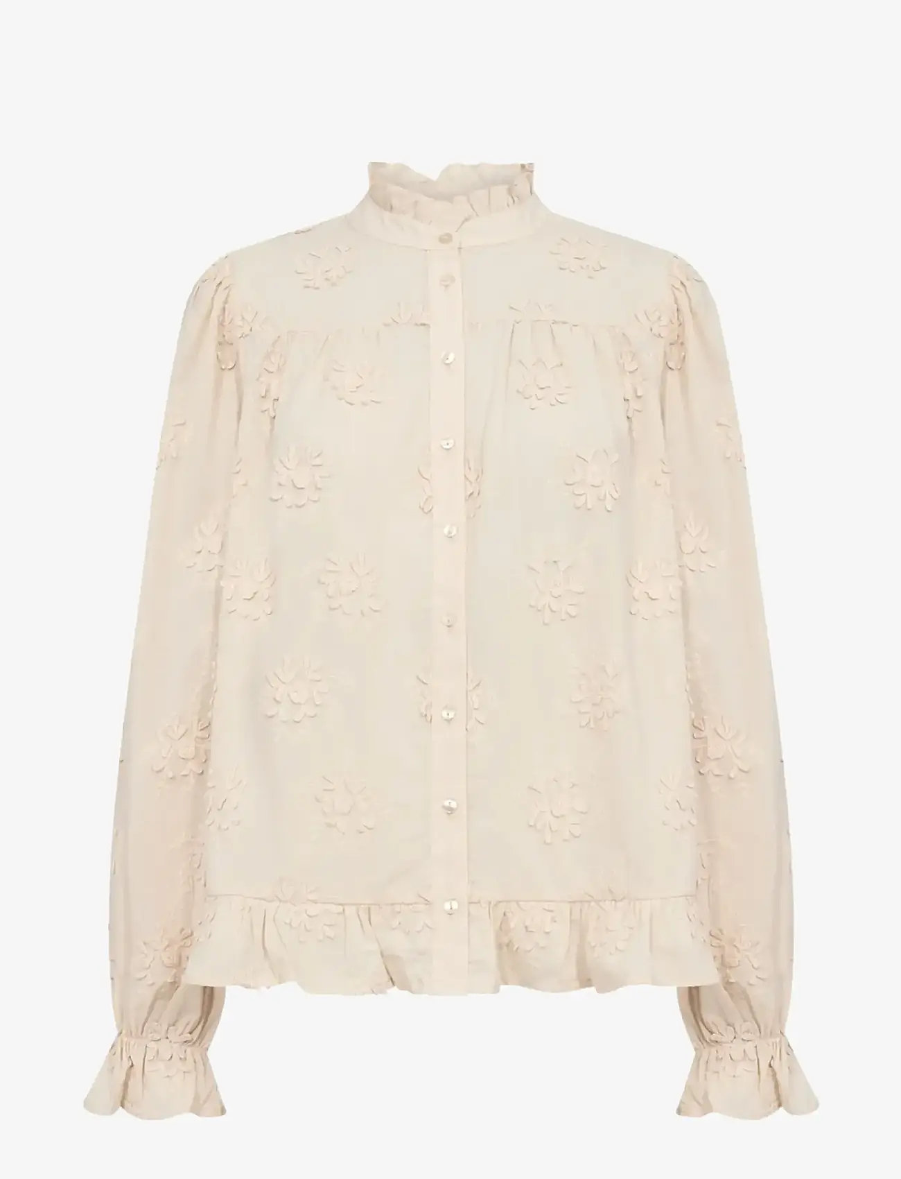 Soyaconcept - SC-BARBRA - langärmlige hemden - 1620 cream - 1