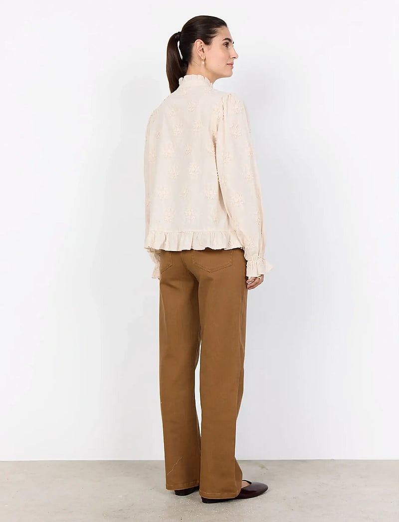 Soyaconcept - SC-BARBRA - langärmlige hemden - 1620 cream - 5