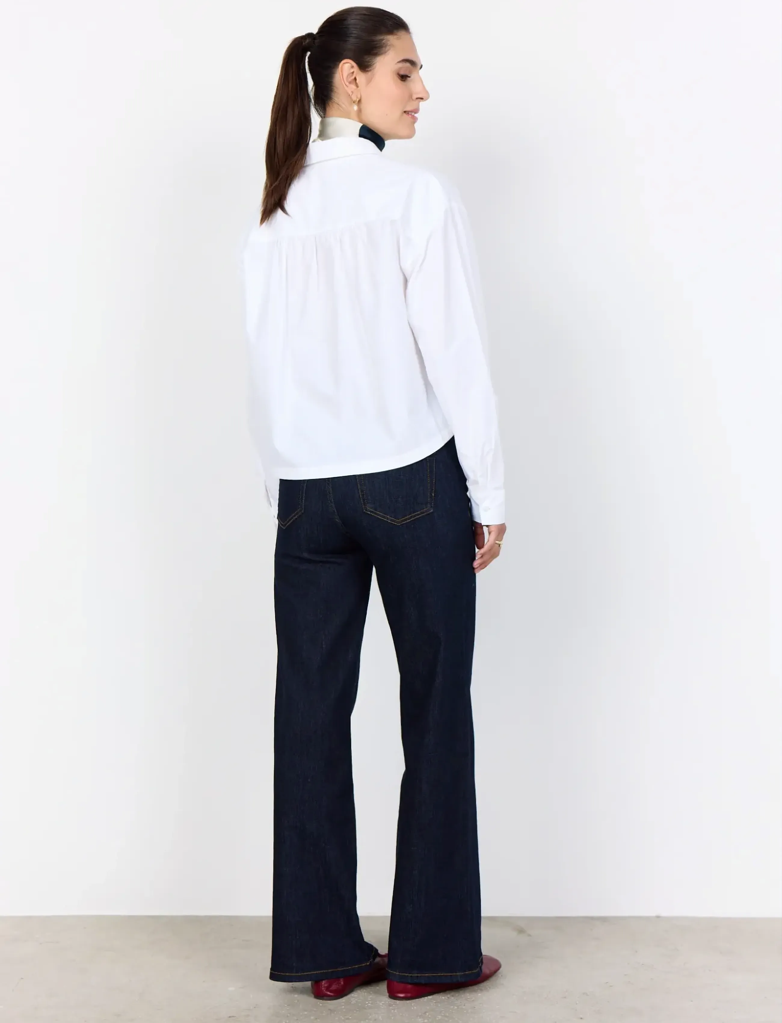 Soyaconcept - SC-NETTI - langærmede skjorter - 1000 white - 3