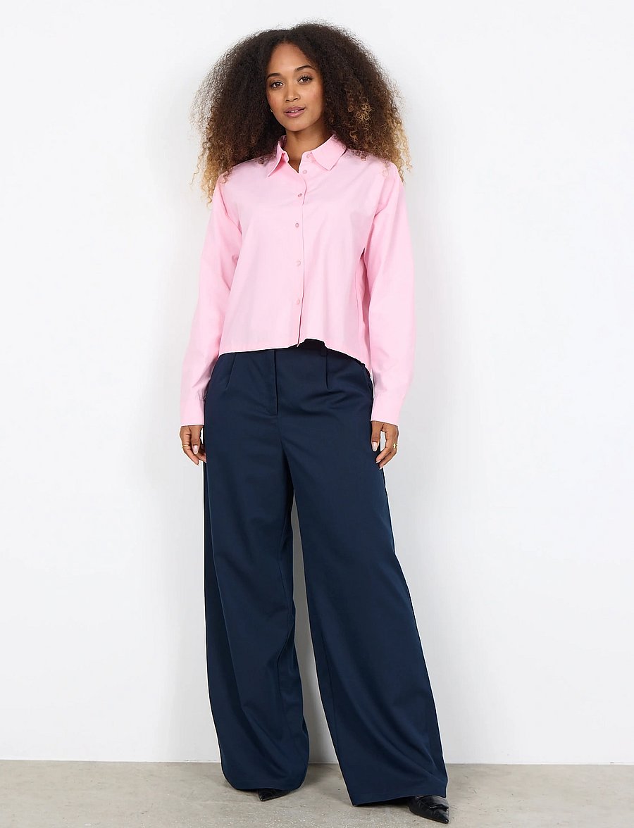 Soyaconcept - SC-NETTI - langärmlige hemden - 4120 rose - 3