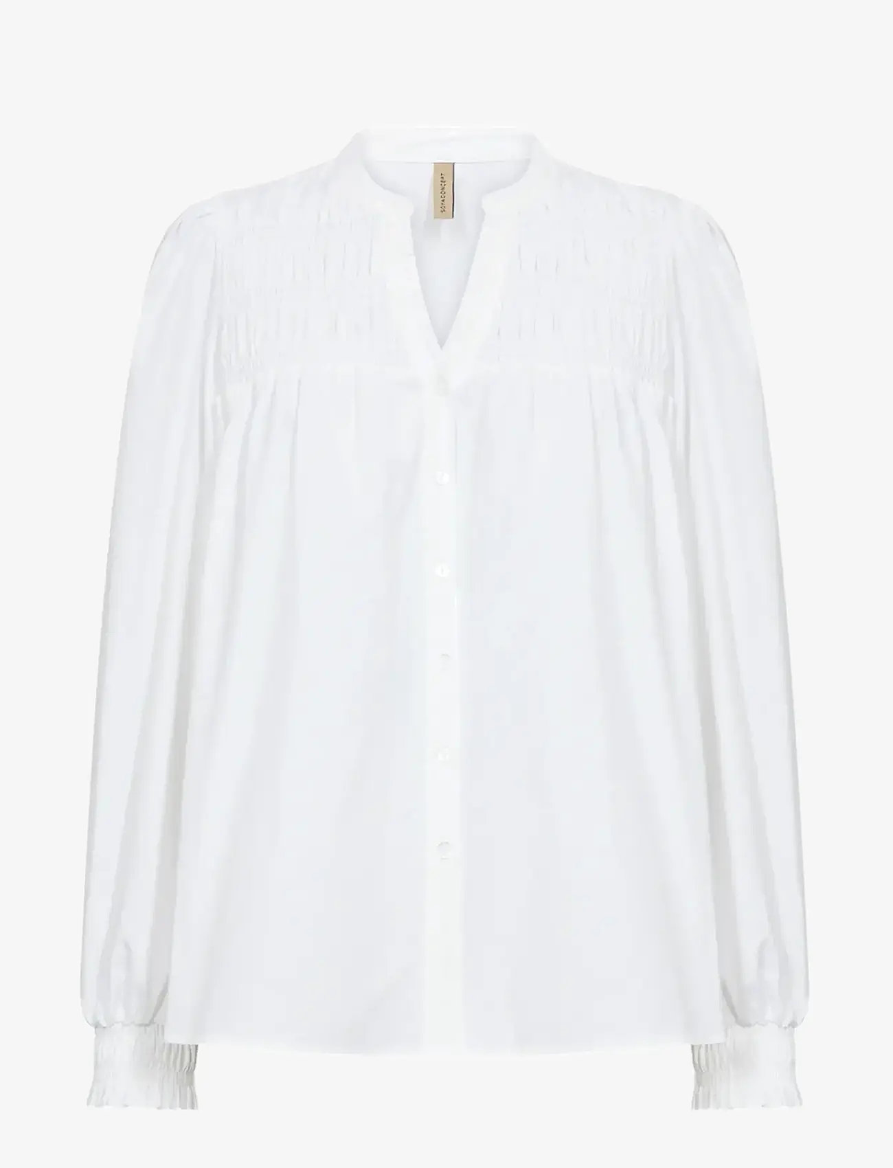 Soyaconcept - SC-NETTI - långärmade skjortor - 1000 white - 1