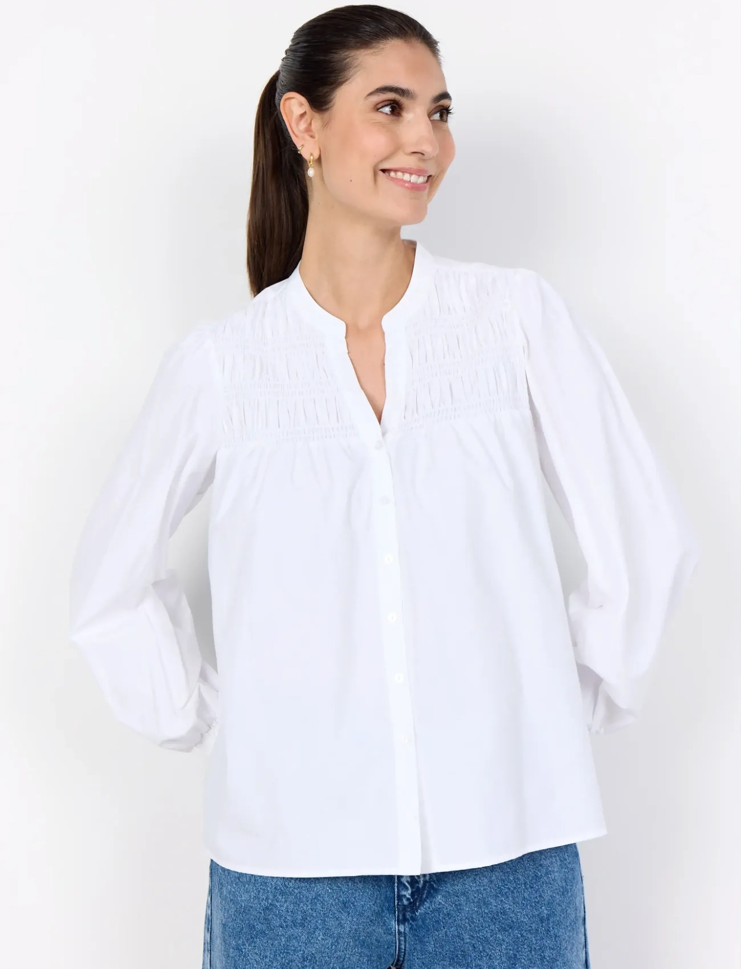 Soyaconcept SC-NETTI - Bluser - 1000 WHITE / white