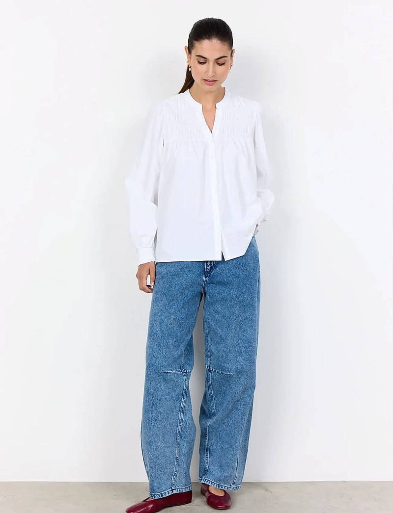 Soyaconcept - SC-NETTI - långärmade skjortor - 1000 white - 4