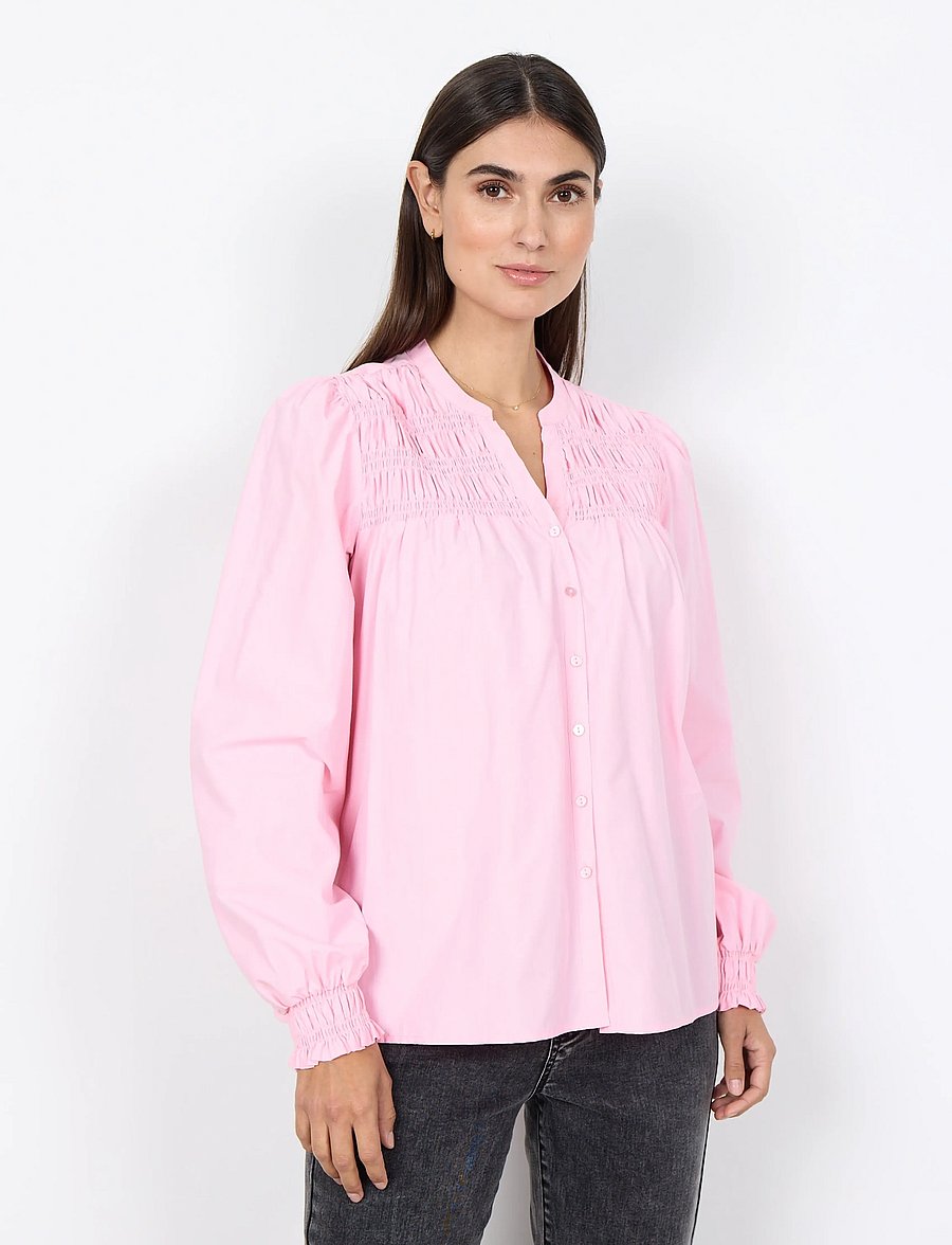 Soyaconcept - SC-NETTI - langärmlige hemden - 4120 rose - 0