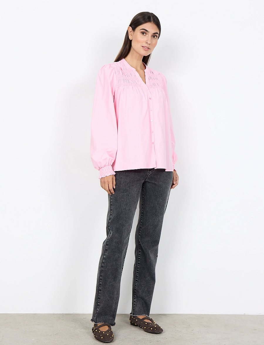 Soyaconcept - SC-NETTI - langärmlige hemden - 4120 rose - 3