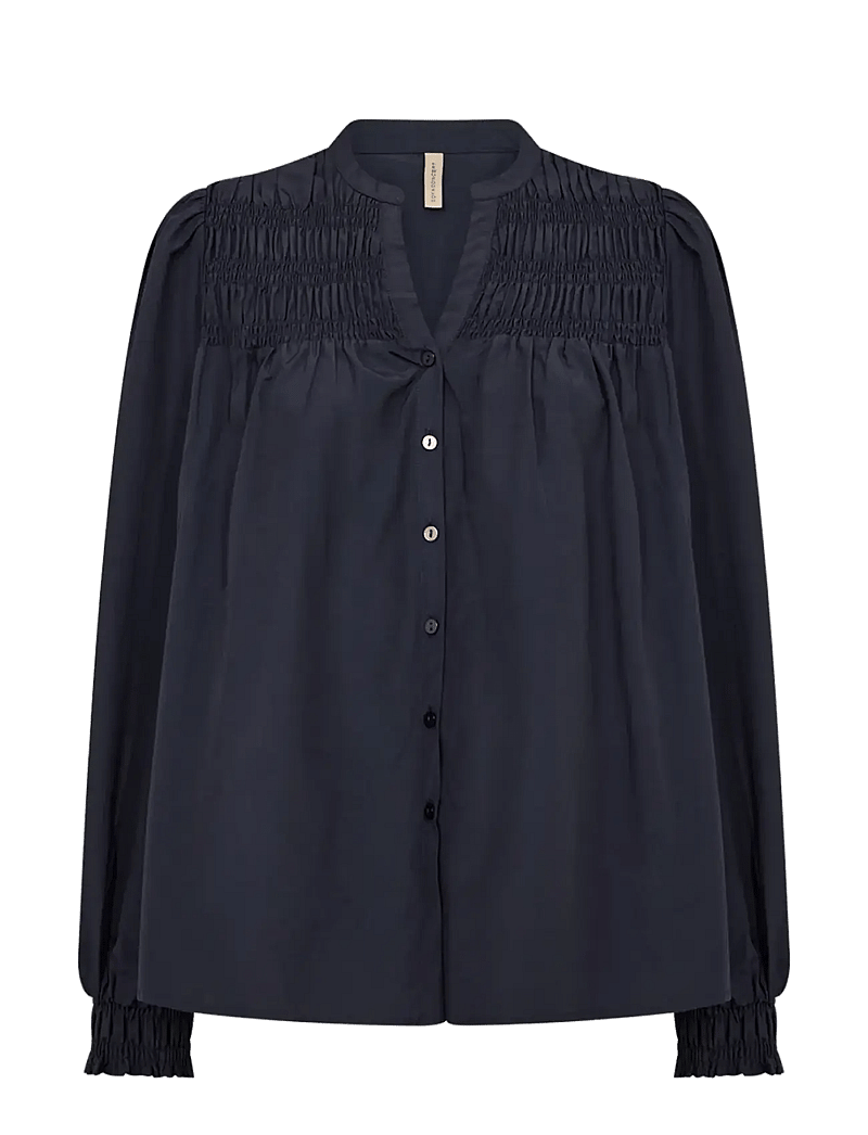 Soyaconcept - SC-NETTI - langärmlige hemden - 6910 navy - 1