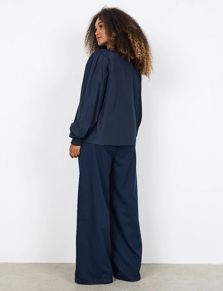 Soyaconcept - SC-NETTI - pikkade varrukatega särgid - 6910 navy - 4