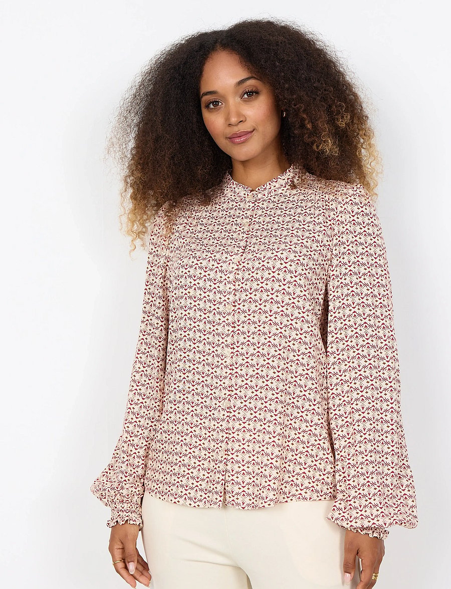 Soyaconcept - SC-BELLUA - langärmlige hemden - 4120c rose combi - 3