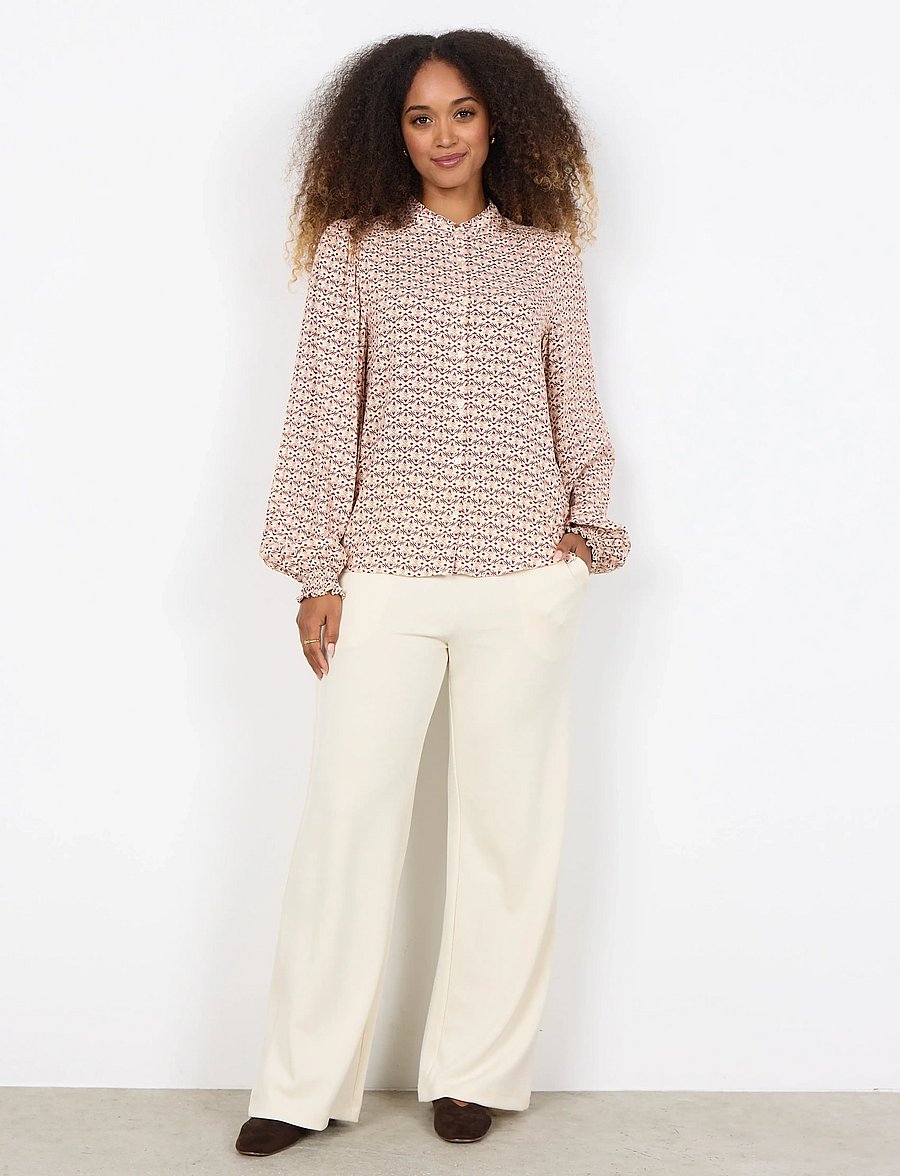 Soyaconcept - SC-BELLUA - langärmlige hemden - 4120c rose combi - 4