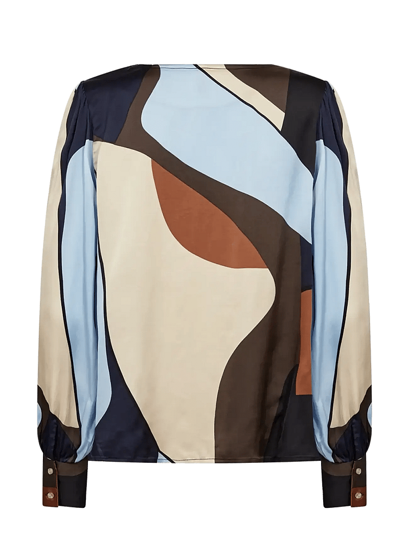 Soyaconcept - SC-BELL - langärmlige blusen - 6250 windsurfer combi - 2