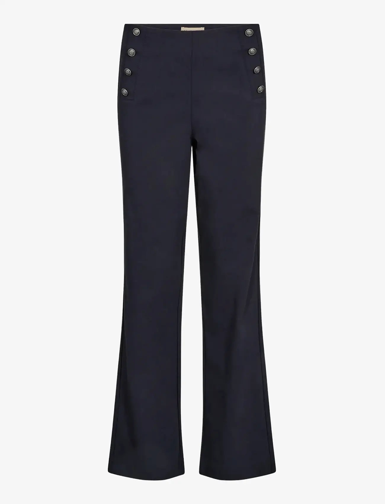 Soyaconcept - SC-LILLY - flare bukser - 6910 navy - 0