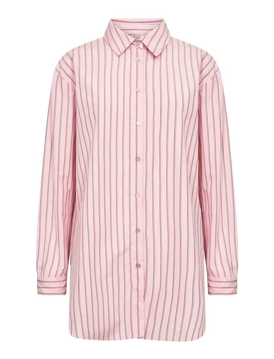 Soyaconcept - SC-BARDOT - langärmlige hemden - 4120c rose combi - 1