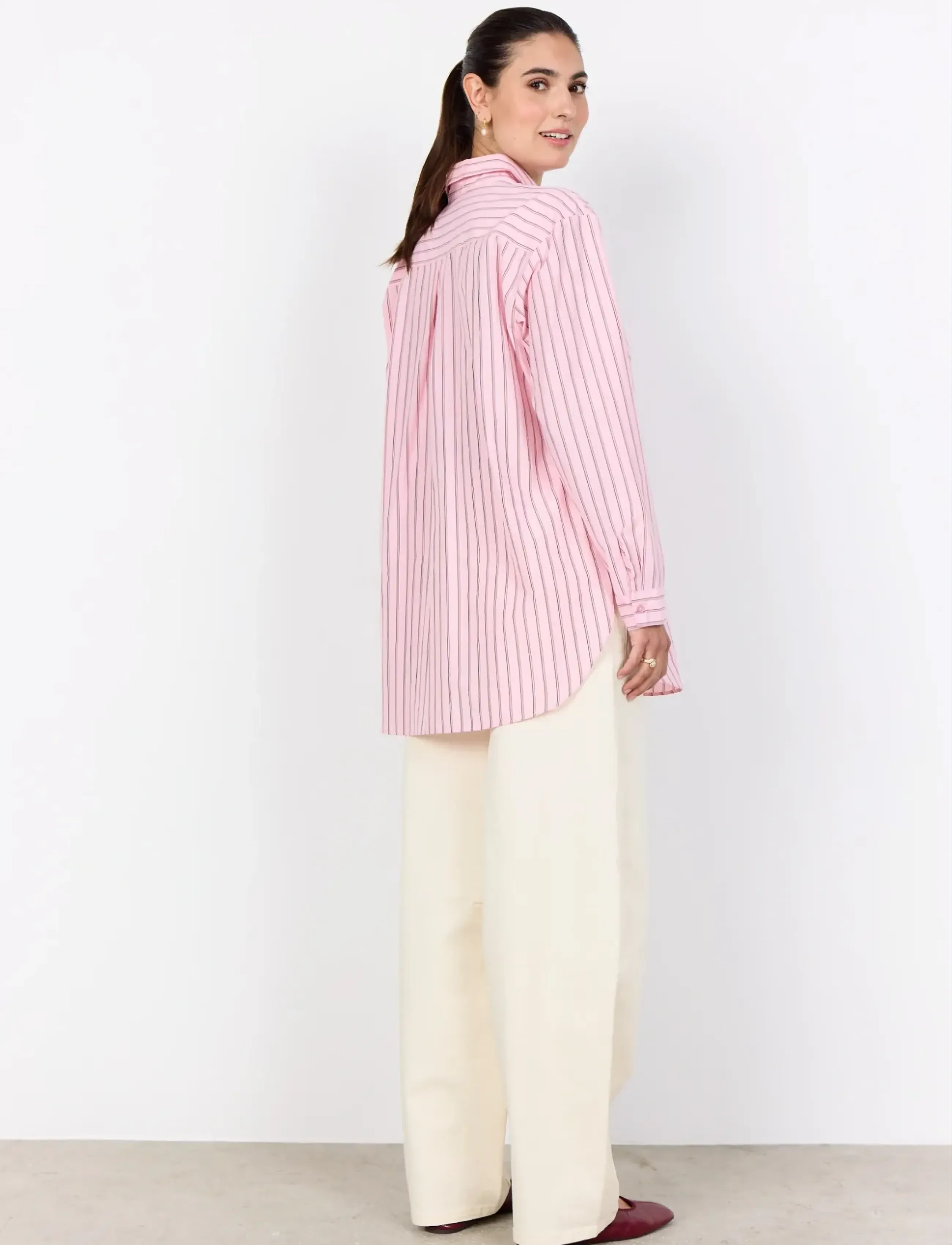 Soyaconcept - SC-BARDOT - långärmade skjortor - 4120c rose combi - 3