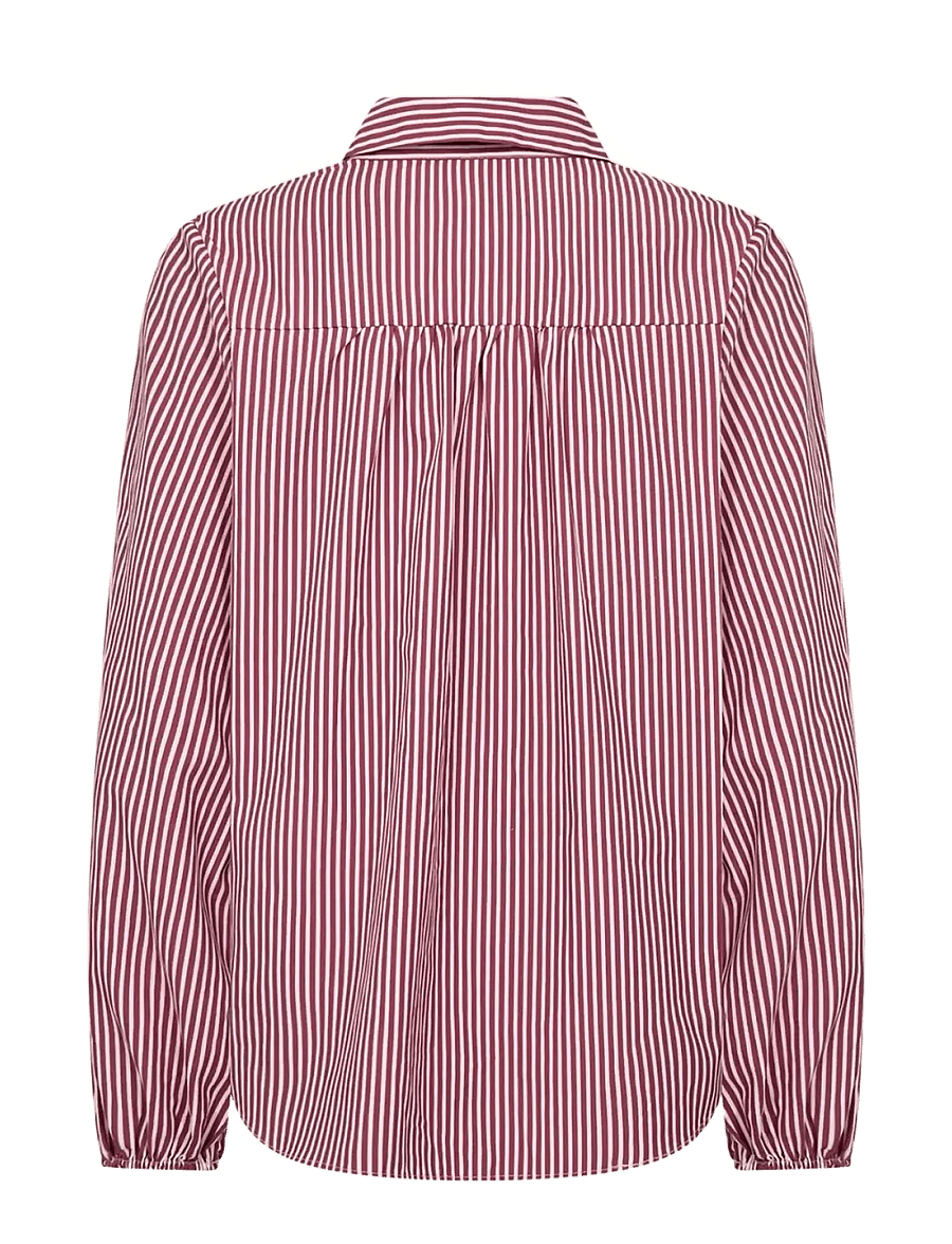 Soyaconcept - SC-BELINDA - pikkade varrukatega särgid - 4470c dk. red combi - 2