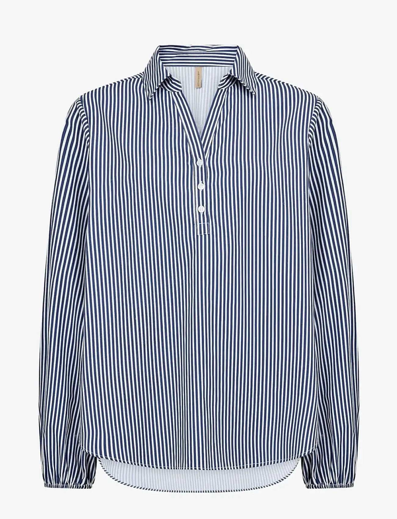 Soyaconcept - SC-BELINDA - long-sleeved shirts - 6910 navy combi - 1