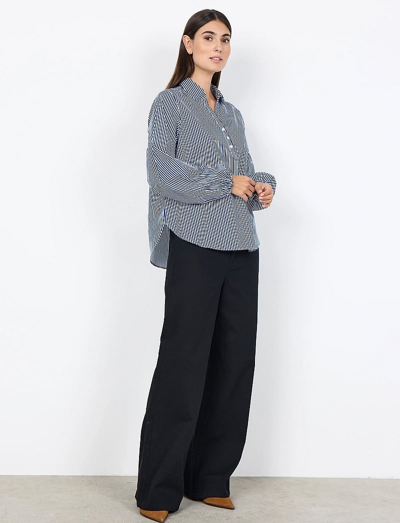 Soyaconcept - SC-BELINDA - long-sleeved shirts - 6910 navy combi - 3