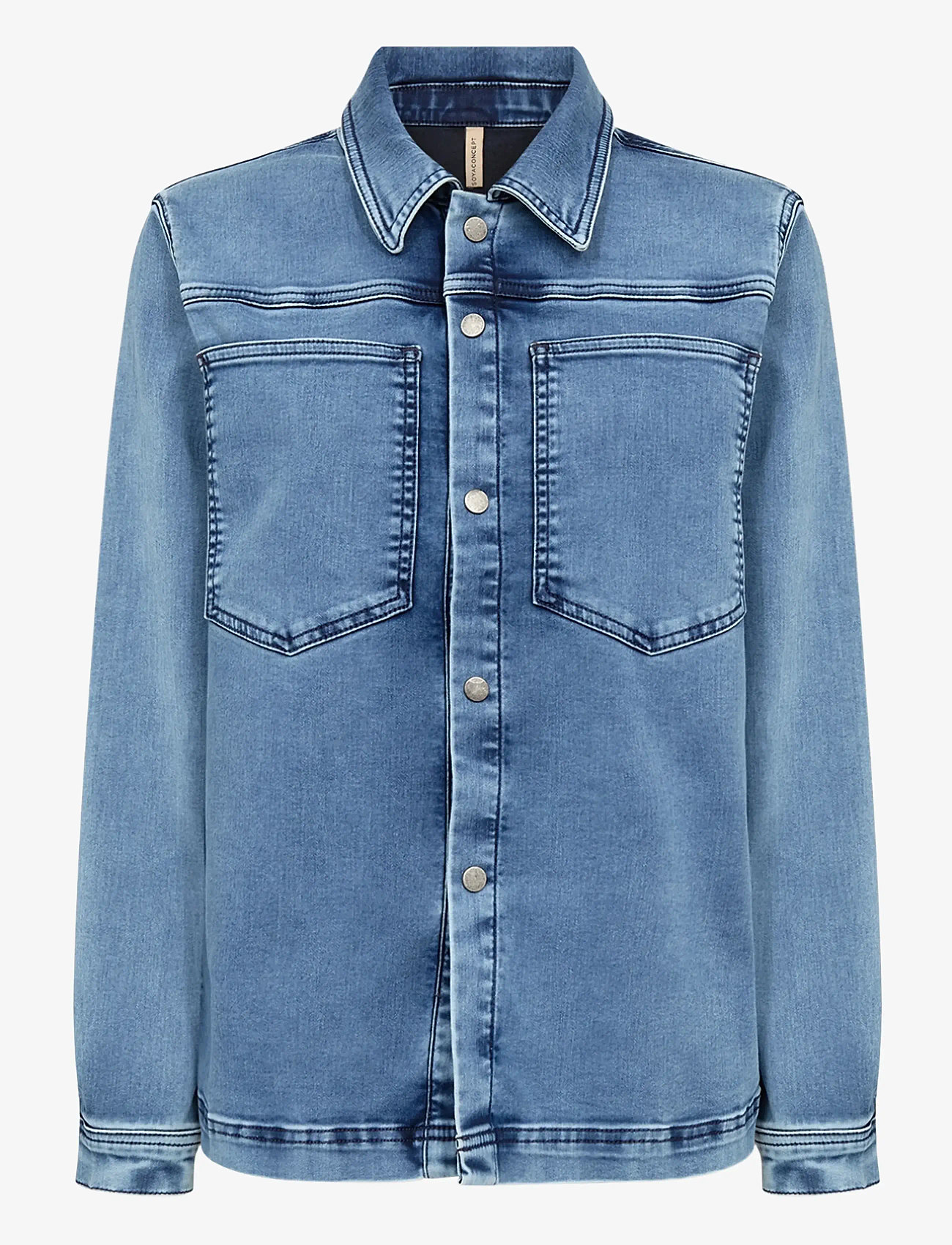 Soyaconcept - SC-NADIRA - denimskjorter - 2199 medium blue - 1