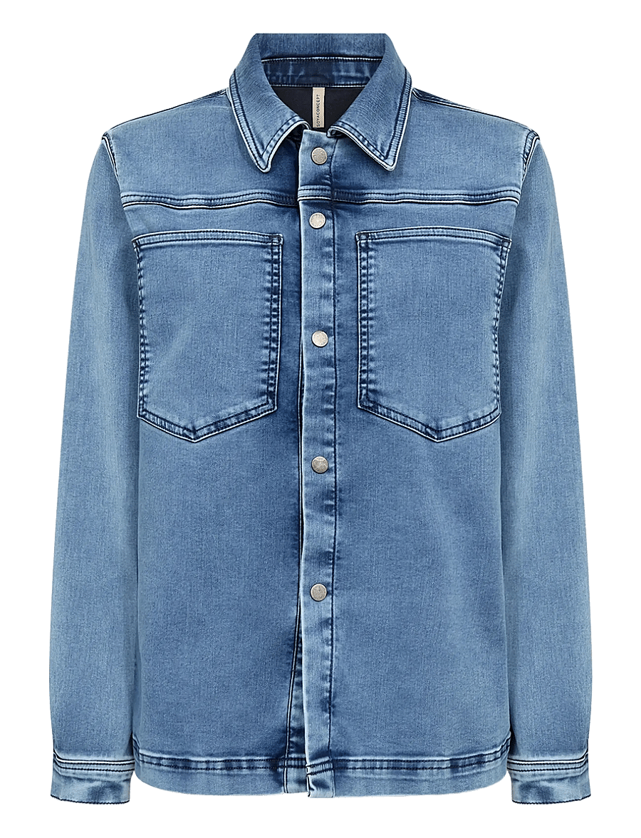 Soyaconcept - SC-NADIRA - jeanshemden - 2199 medium blue - 1