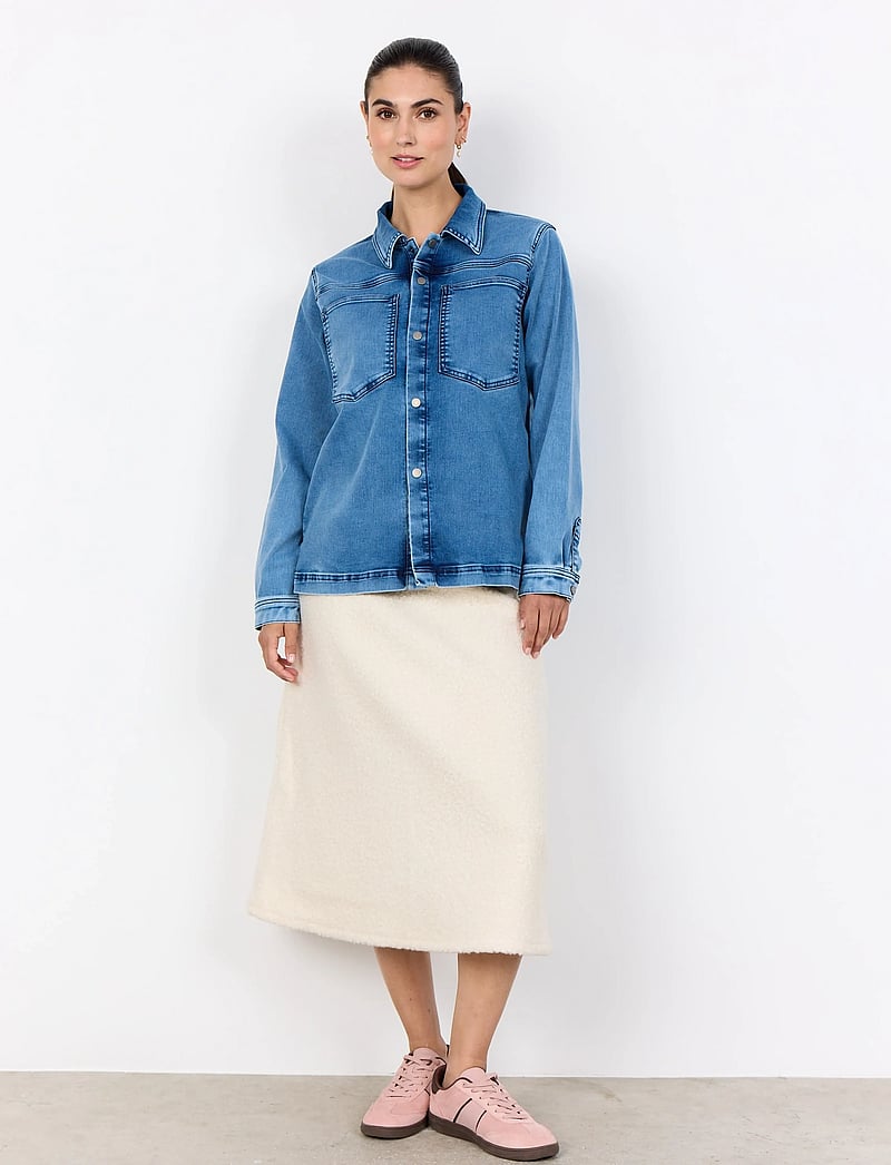 Soyaconcept - SC-NADIRA - jeanshemden - 2199 medium blue - 3