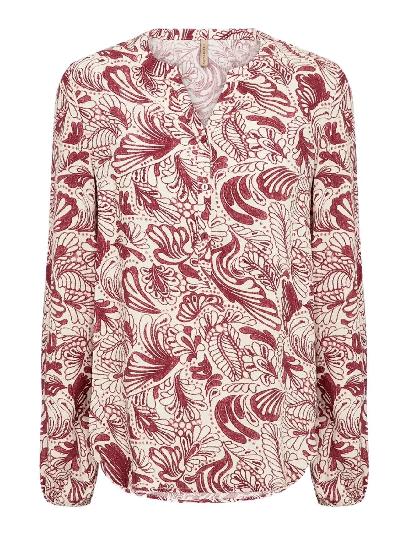 Soyaconcept SC-BAYAN - Tøj - 4470C DK. RED COMBI / burgundy