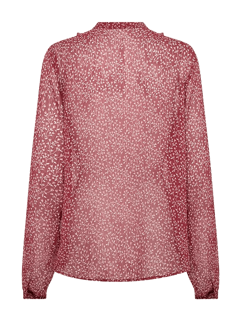 Soyaconcept - SC-BEBBIE - långärmade skjortor - 4470c dk. red combi - 2