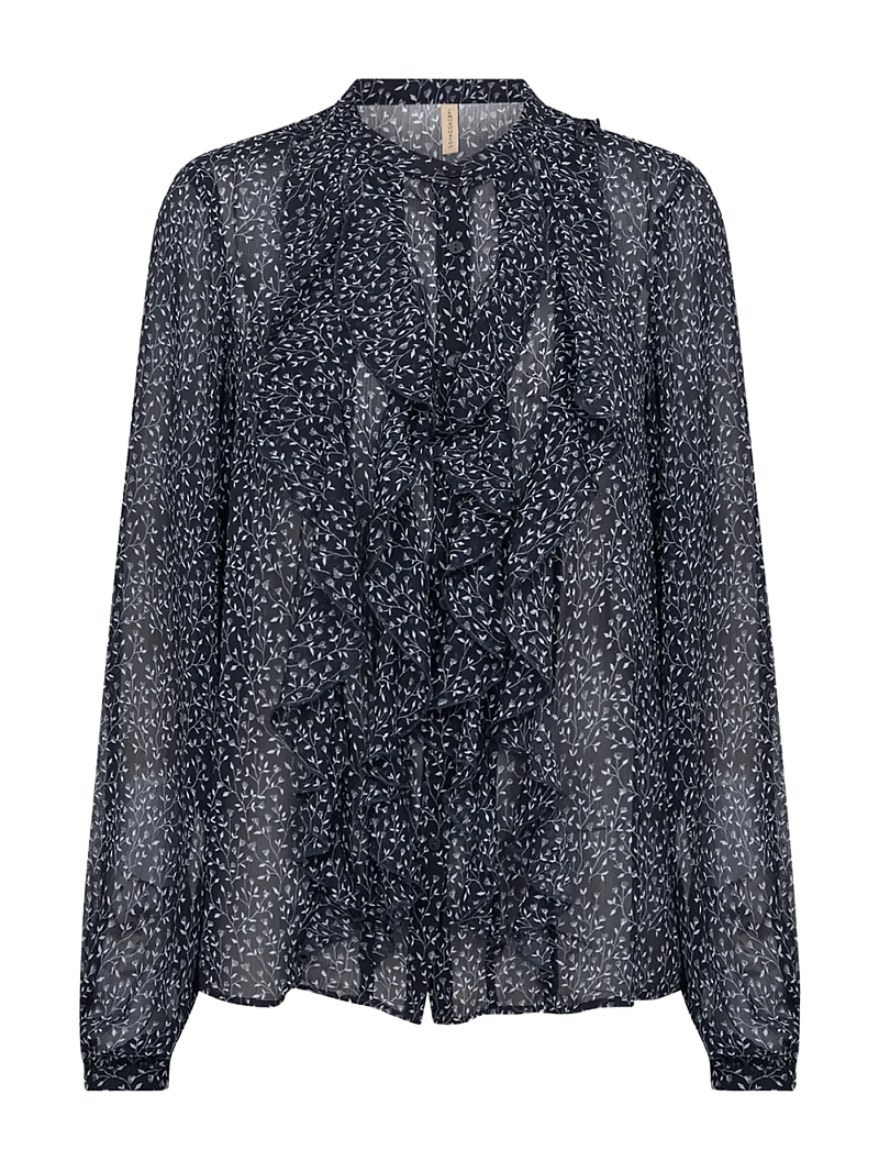 Soyaconcept - SC-BEBBIE - långärmade skjortor - 6910 navy combi - 1