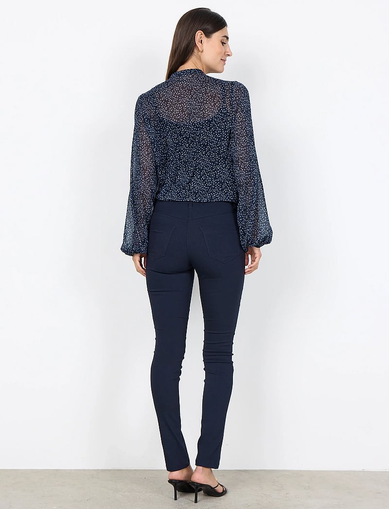 Soyaconcept - SC-BEBBIE - långärmade skjortor - 6910 navy combi - 4