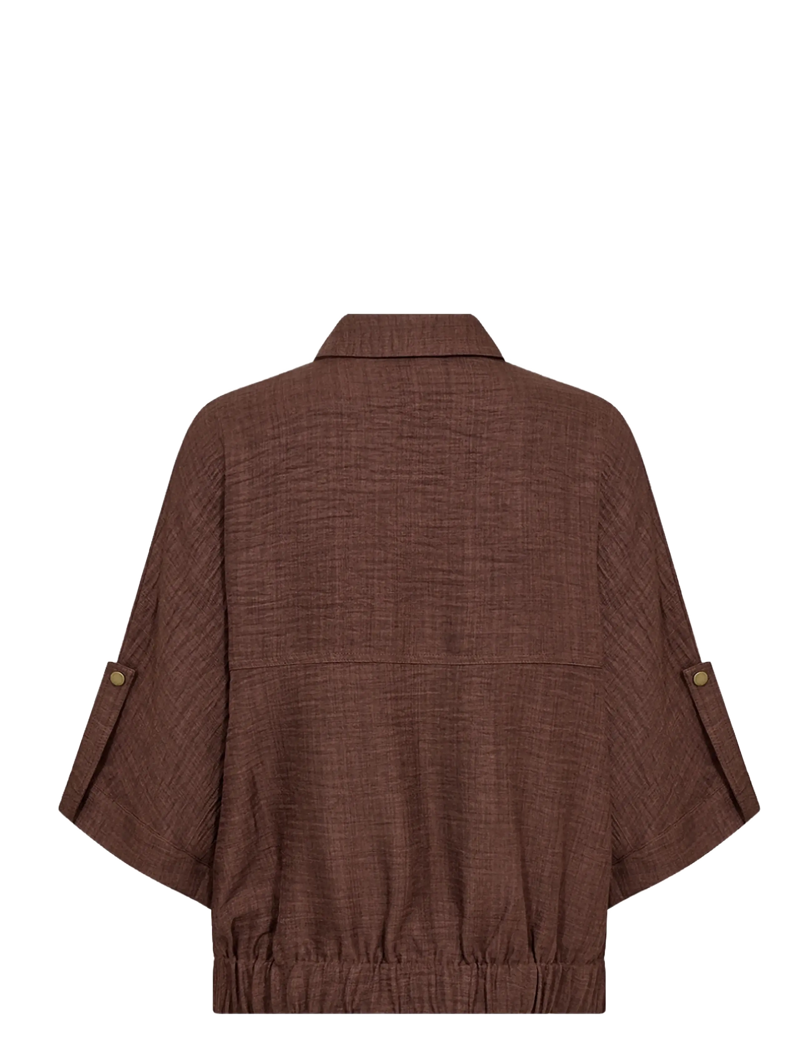 Soyaconcept - SC-CHARISSA - langærmede bluser - 8900 rocky road - 2