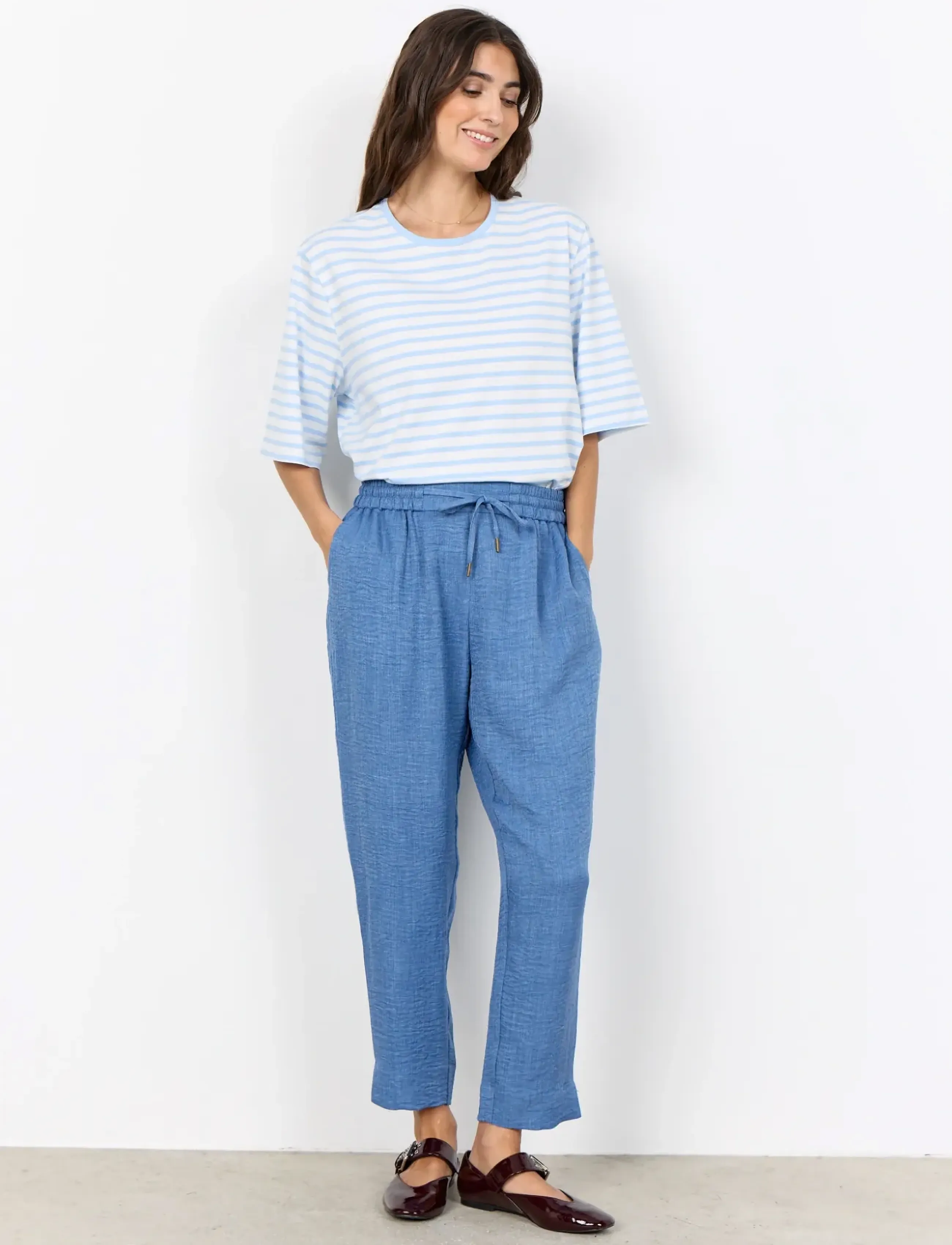 Soyaconcept Sc-Charissa, XXL, Trousers, Blau - Joggers, Frauen