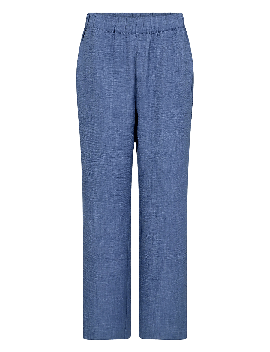 Soyaconcept - SC-CHARISSA - tiesaus kirpimo kelnės - 6635 colony blue - 1
