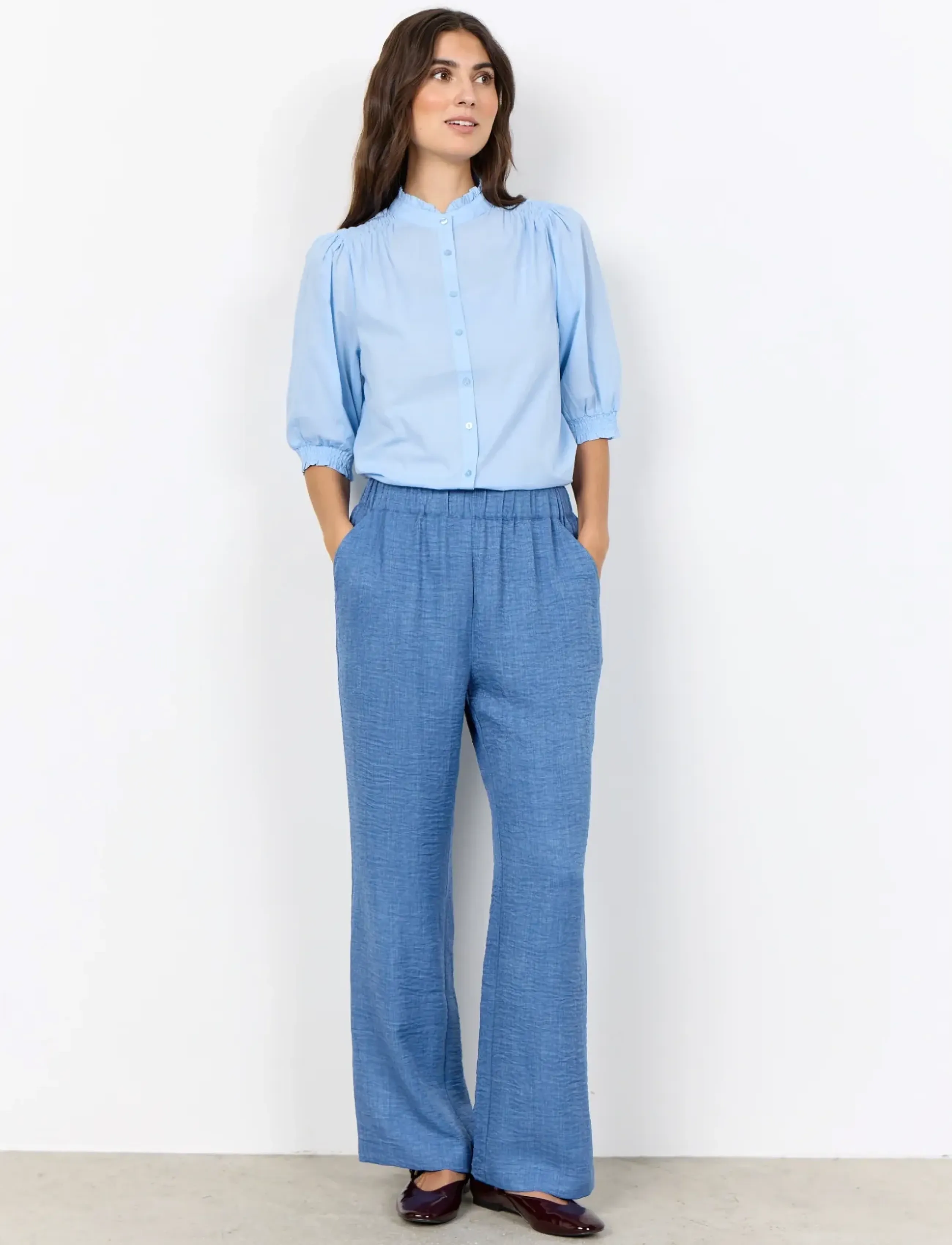 Soyaconcept SC-CHARISSA - Püksid - 6635 COLONY BLUE / blue