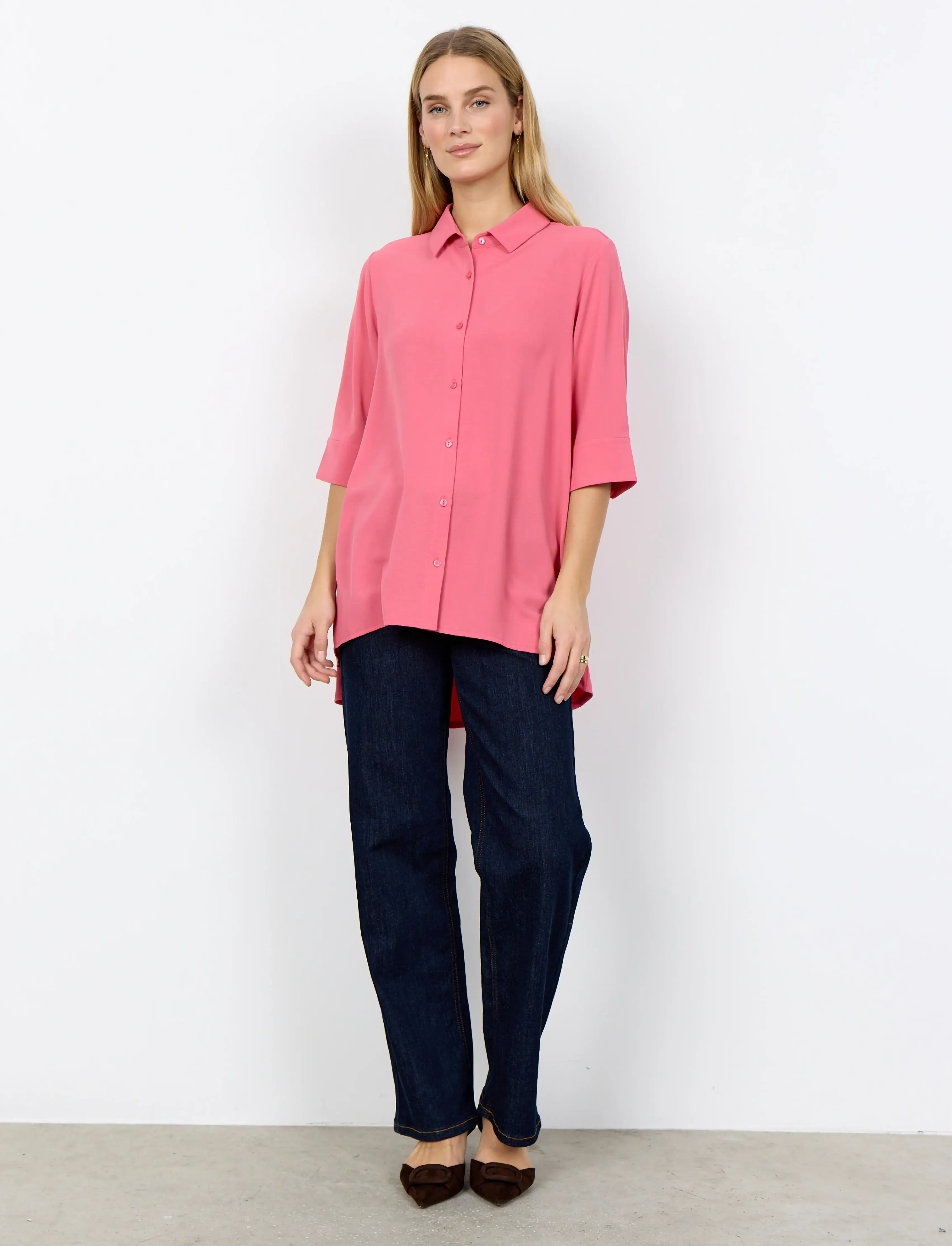 Soyaconcept - SC-CATH - kurzärmlige hemden - 4390 rapture rose - 3