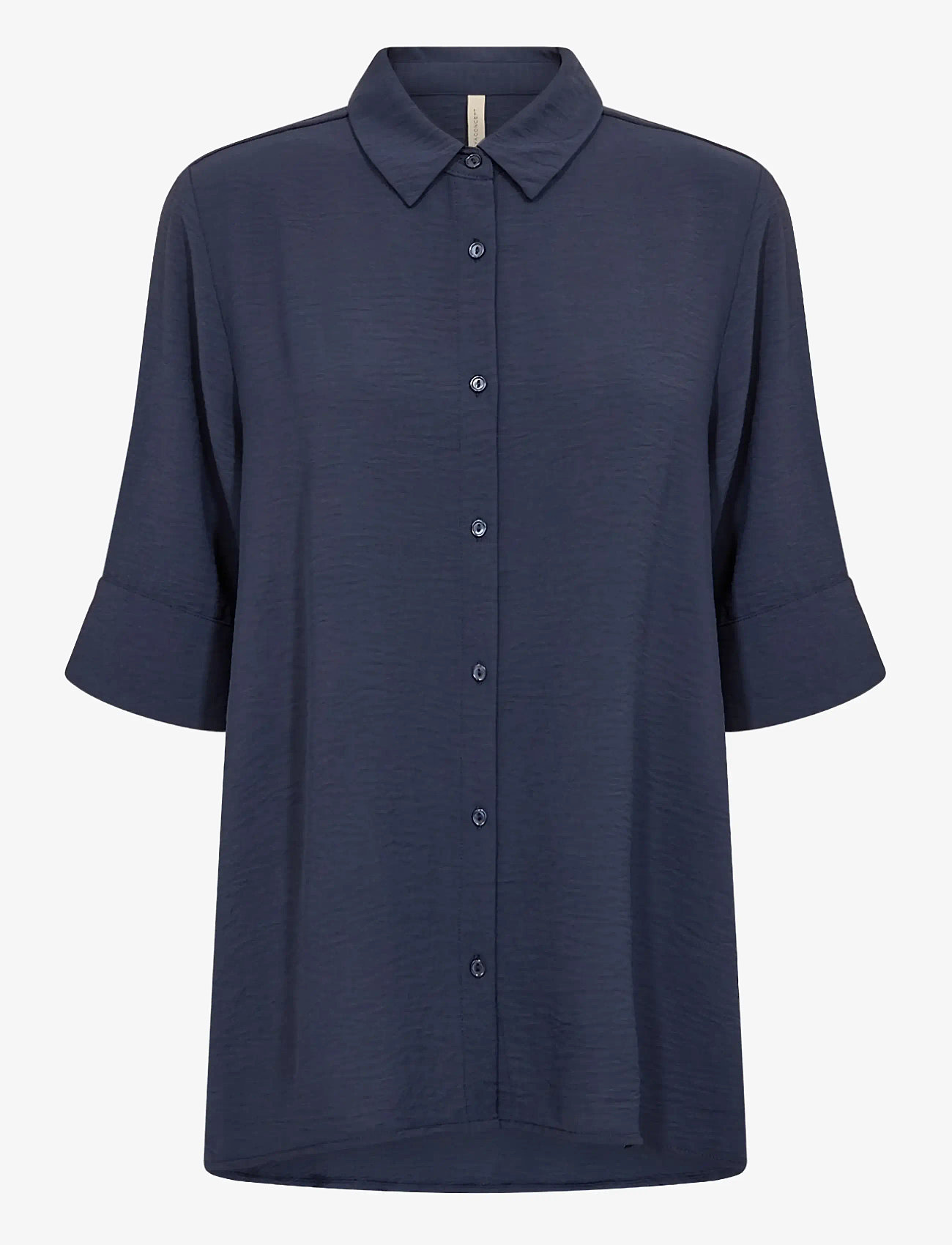 Soyaconcept - SC-CATH - kortærmede skjorter - 6910 navy - 1