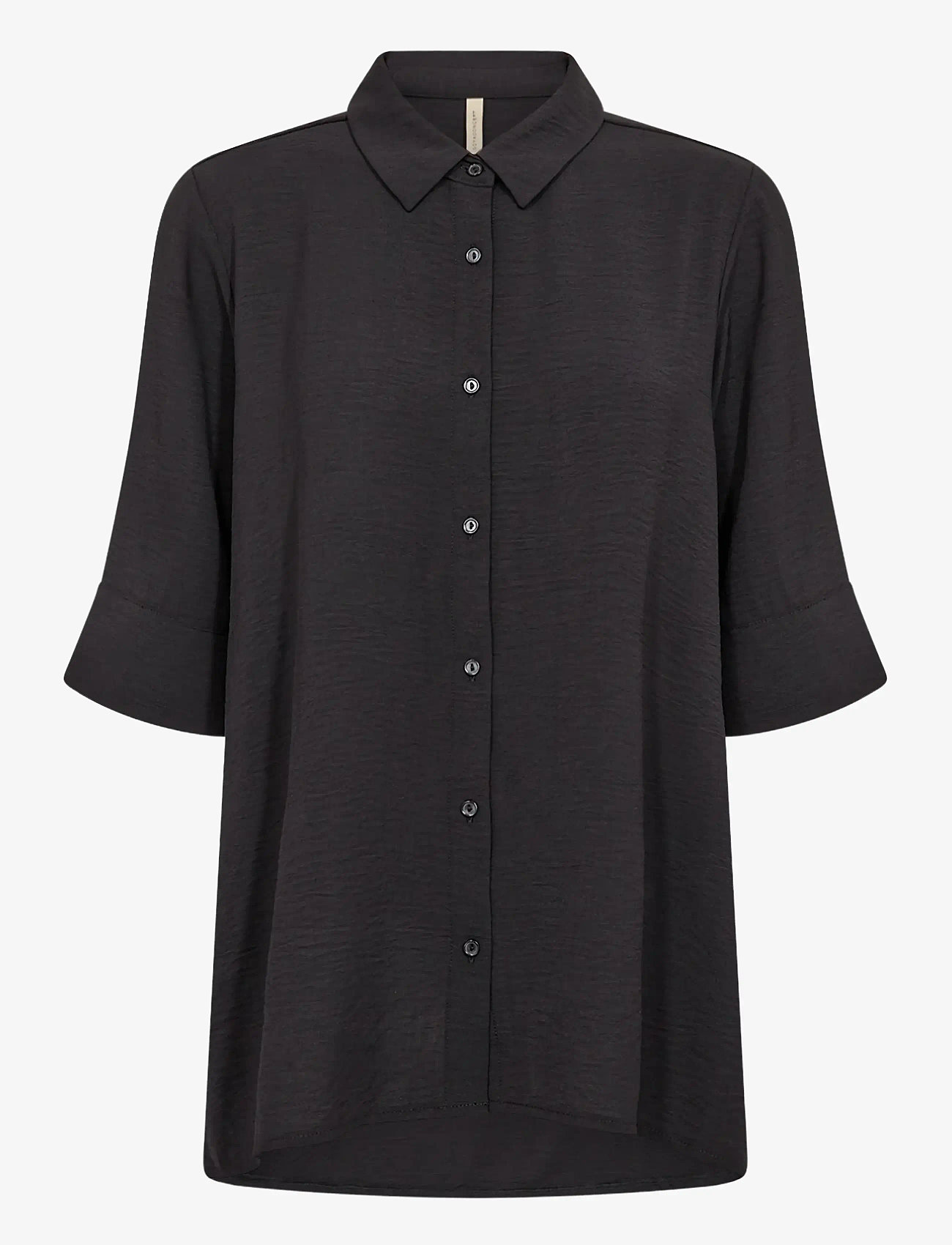 Soyaconcept - SC-CATH - kortärmade skjortor - 9999 black - 1