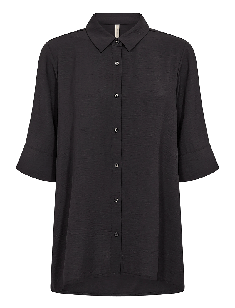 Soyaconcept - SC-CATH - kurzärmlige hemden - 9999 black - 1