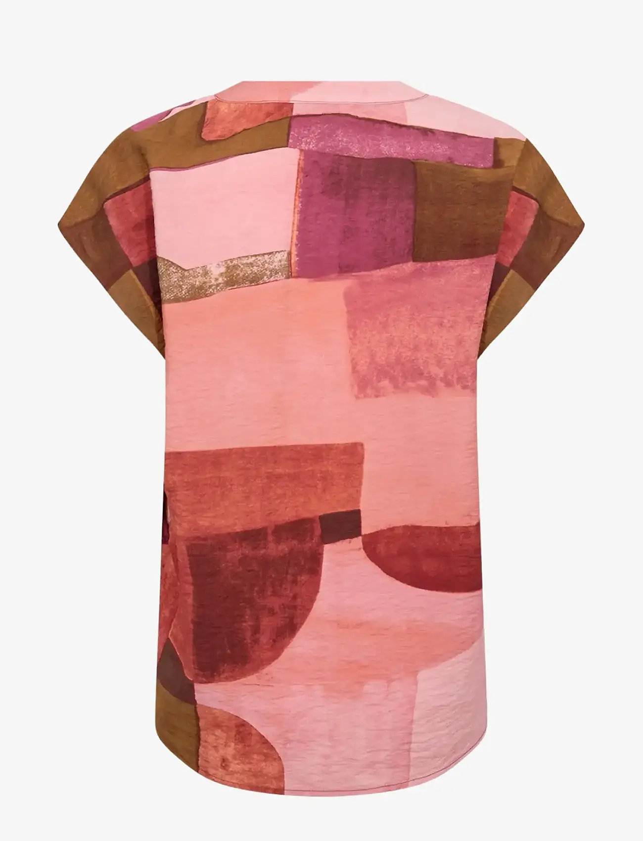 Soyaconcept - SC-CATANIA - kurzämlige blusen - 4390 rapture rose combi - 2