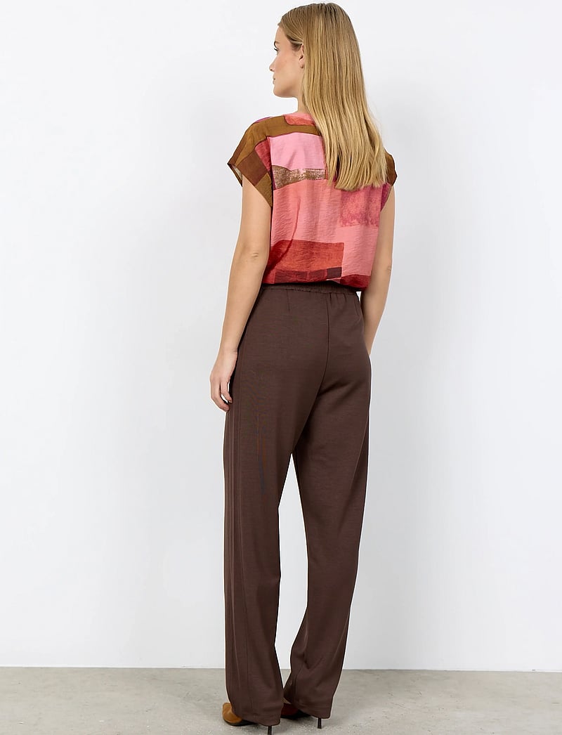 Soyaconcept - SC-CATANIA - kurzämlige blusen - 4390 rapture rose combi - 4