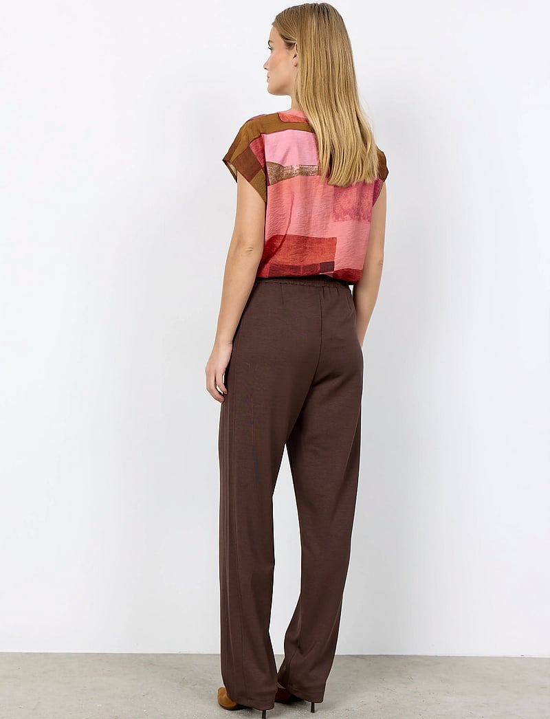 Soyaconcept - SC-CATANIA - kortärmade blusar - 4390 rapture rose combi - 4