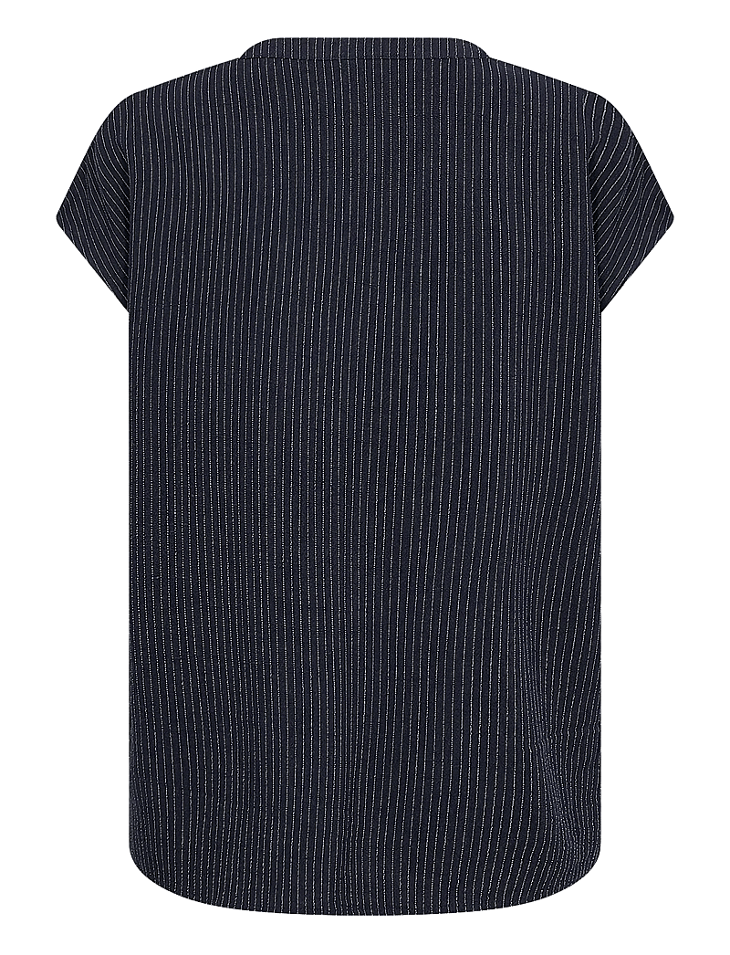 Soyaconcept - SC-CANNIE - kurzämlige blusen - 6910 navy combi - 2