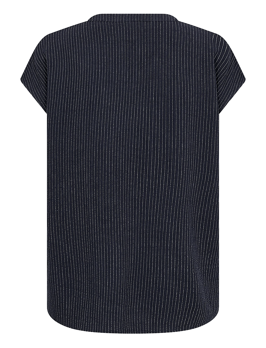 Soyaconcept - SC-CANNIE - lühikeste varrukatega pluusid - 6910 navy combi - 2