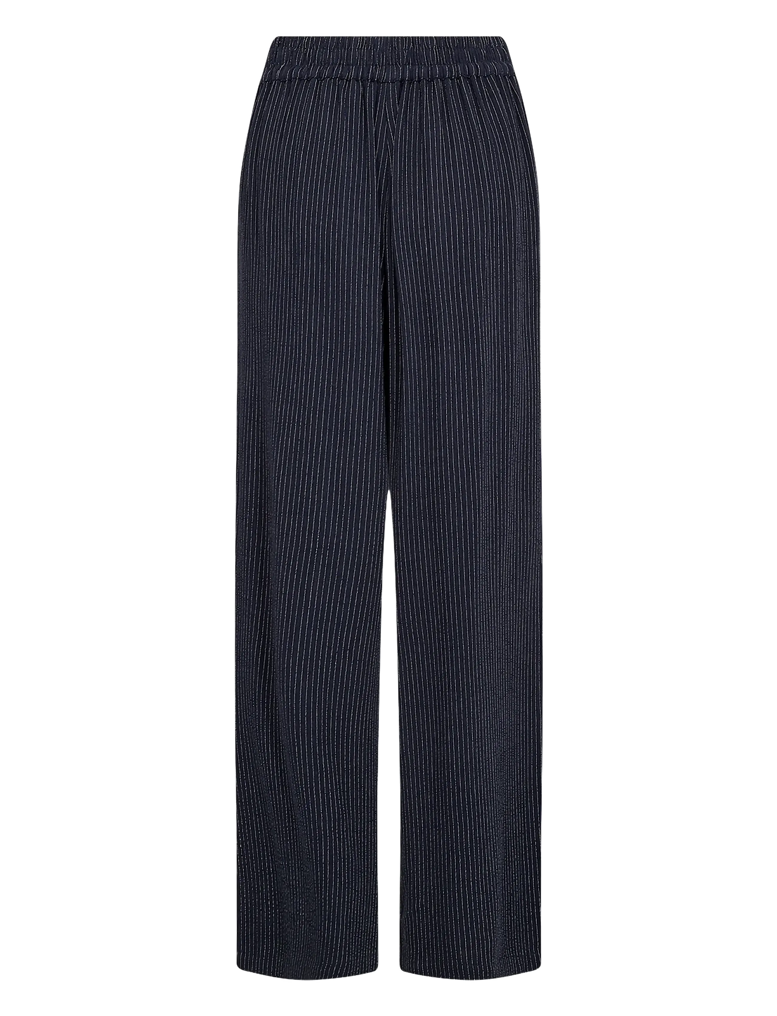 Soyaconcept - SC-CANNIE - linased püksid - 6910 navy combi - 2