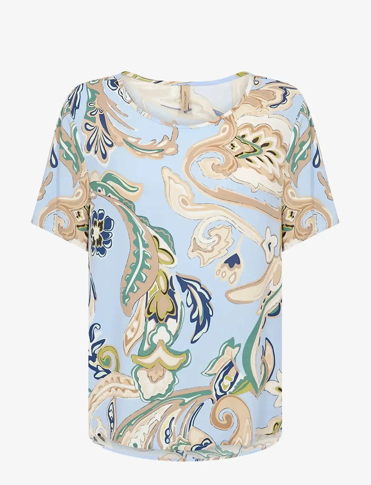 Soyaconcept - SC-CASJA - kortærmede bluser - 6250 windsurfer combi - 1