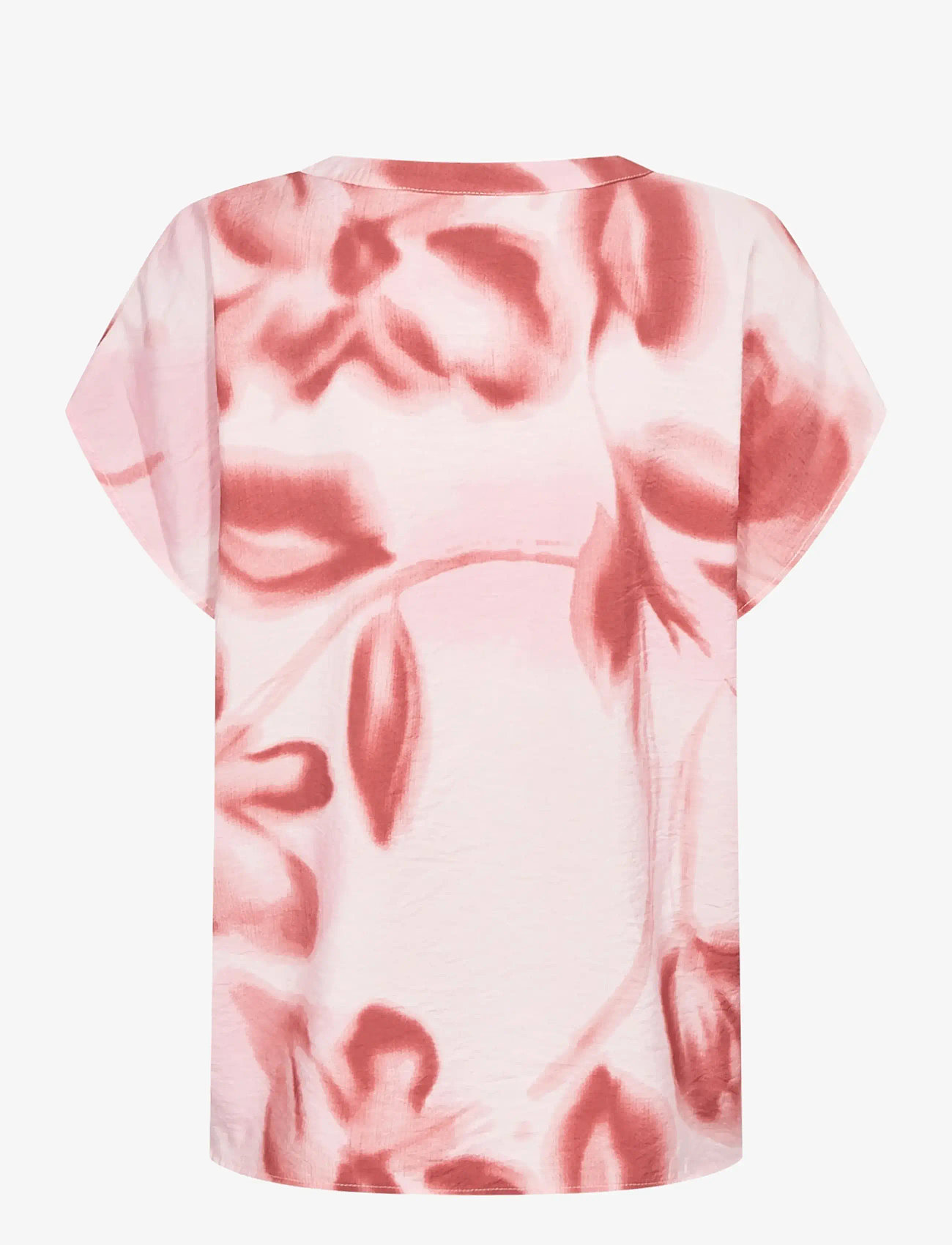 Soyaconcept - SC-CATE - kortærmede bluser - 4120c rose combi - 2