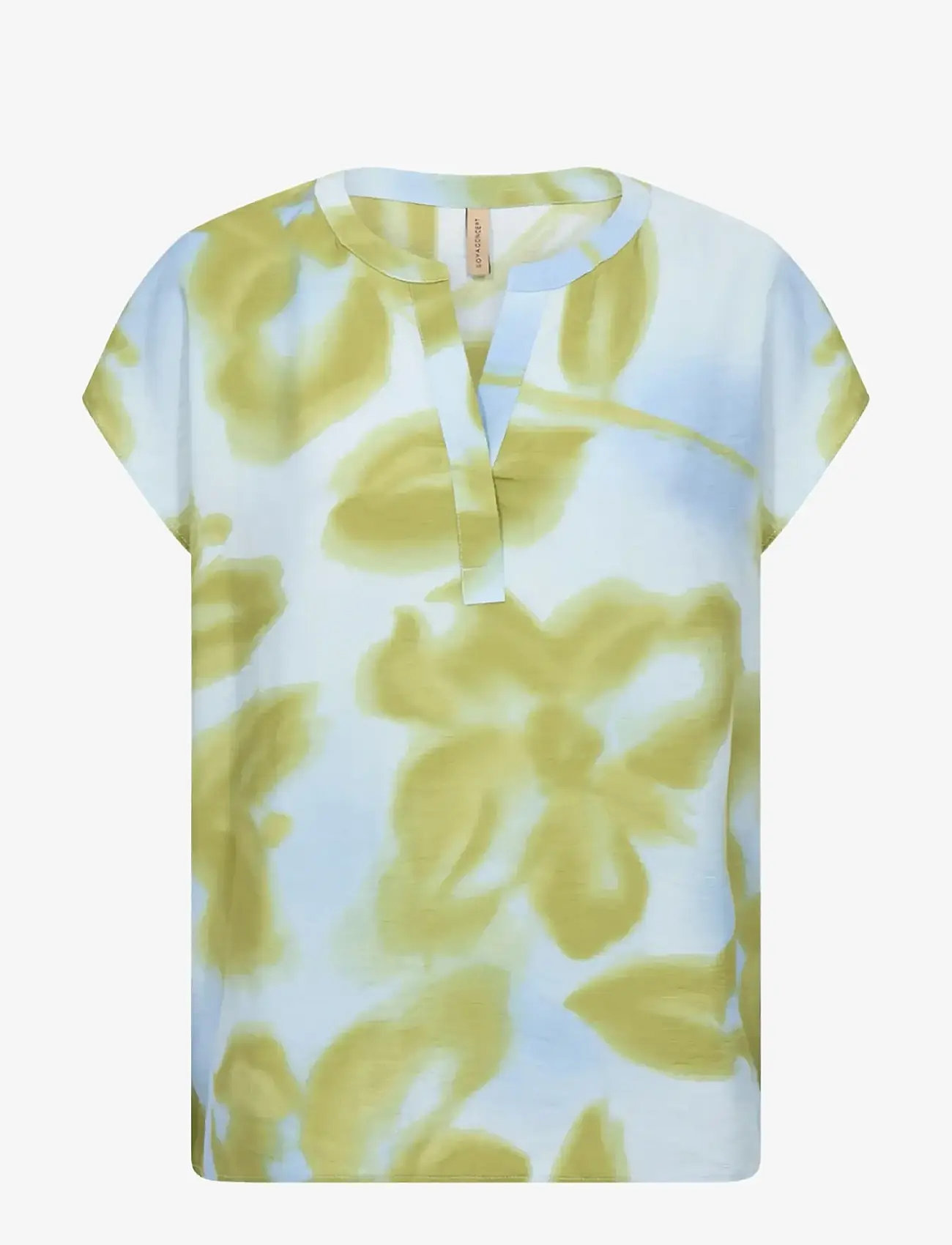 Soyaconcept - SC-CATE - kurzämlige blusen - 6250 windsurfer combi - 1